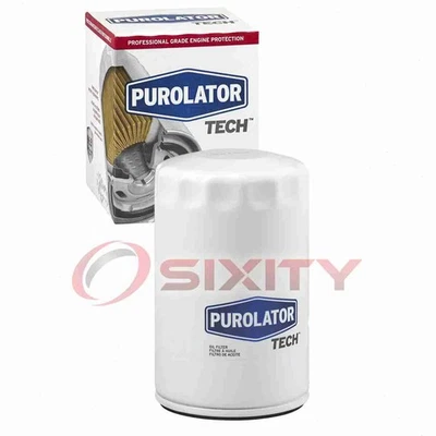 Filtro de aceite de motor Purolator TECH para Audi TT Quattro 2000-2006 1,8 L L L4 aceite jh Foto 1 de 4