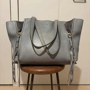 Chloe Hand Bag Tote Purse Leather Blue Authentic - Picture 1 of 24