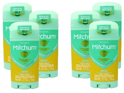 6 Mitchum Women Invisible Solid 48HR Antiperspirant Deodorant Pure Fresh 2.7 OZ - Image 1 of 4