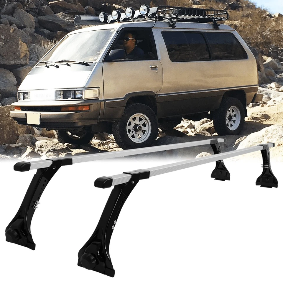 For Toyota Vanwagon Adjustable Roof Ladder Rack Cross Bars Cargo Carrier Kayaks Foto 1 de 4