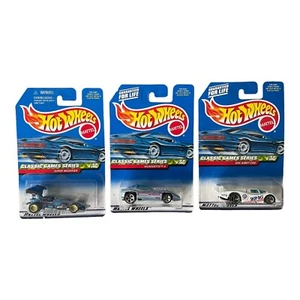 1998 CLASSIC GAMES SERIES HOT WHEELS LOT OF 3 CARS #1 #2 #3 OF 4 981 982 983 - Picture 1 of 4