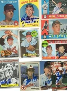 Autographed Baltimore Orioles signed 1970's 1980's 1990's 2000's 20% off buy 4 - Picture 1 of 251