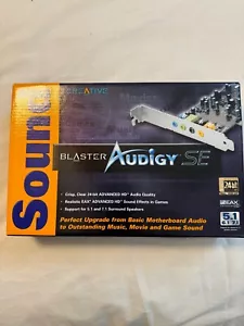 Creative Blaster Audigy SE Sound Card, open box, never used - Picture 1 of 2