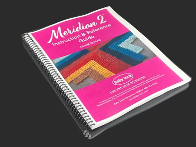 Руководство по эксплуатации Baby Lock Meridian 2 BLMA2: полноцветный 132 страницы - Изображение 1 из 4