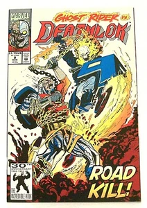 "DEATHLOK" Issue # 9 (Mar 1992, Marvel Comics) f. GHOST RIDER, DENYS COWAN art - Picture 1 of 1
