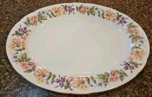 Paragon COUNTRY LANE 16x12.5" Large Serving Dish Platter Plate England VTG - Picture 1 of 8
