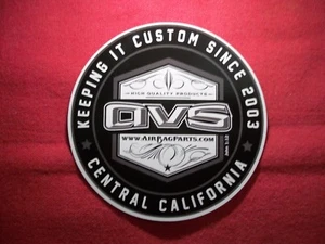 AVS Air Bag Parts Sticker Decal - Picture 1 of 1