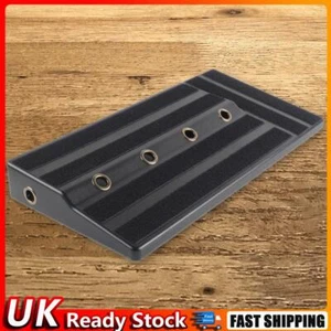 Guitar Effects Pedal Board Plastic Guitar Pedalboard (Size1 Full Black) - Picture 1 of 11
