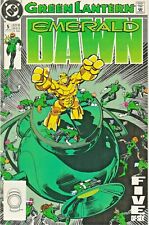 GREEN LANTERN : EMERALD DAWN #5  HAL JORDAN  GREEN LANTERN CORPS  DC 1990 NICE!!