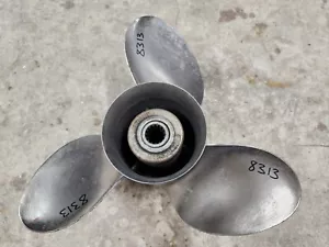 14 1/4" X 19P STILETTO ADVANTAGE 2 SS PROP, 20319 O1419, OMC EVINRUDE 4.75 P8313 - Picture 1 of 11