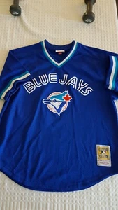 Blue Jays Jersey - New - Mitchell & Ness CoopersTown Collection - Picture 1 of 5
