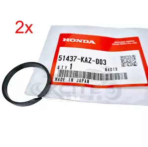 2 x Genuine Honda fork piston/ring - PAIR - 51437-KAZ-003 - Picture 1 of 2