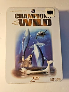 Champions of the Wild: Our Wildlife (DVD, 2007, Tin) Sealed - Imagen 1 de 2