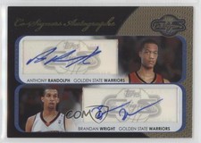 2008-09 Co-Signers Dual Gold /5 Anthony Randolph Brandan Wright Rookie Auto RC