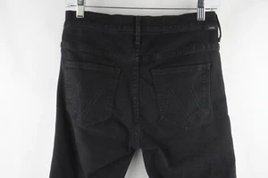 Mother Not Guilty Gr. 27 schwarze Jeans Step Fray Insider Crop Raw Hem Damen - Bild 1 von 10