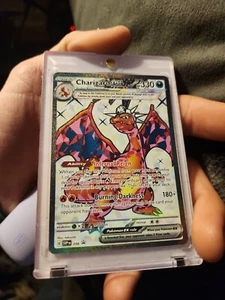 Pokémon Charizard Obsidian Flames Promos "Charizard ex" SV056 FULLART ULTRA RARE - Picture 1 of 15