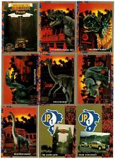 1993 Topps Jurassic Park Deluxe Gold Series You Pick the Card, Finish Your Set