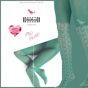 Wolford Rex Mas Tights • XS • dark jade / ash ... mit Overknee-Effekt - Bild 1 von 11