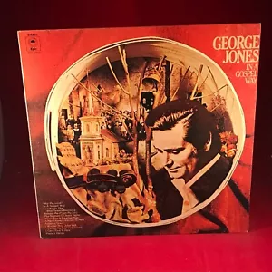 GEORGE JONES In A Gospel Way 1974 UK vinyl LP Amazing Grace why me Lord original - Picture 1 of 4