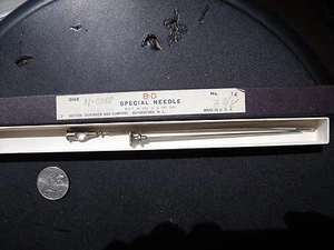 syringe needle, old style, 2 probes - Picture 1 of 1