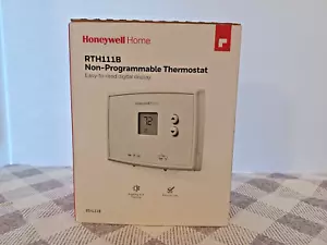 Honeywell Thermostat RTH111B - nicht programmierbares, leicht ablesbares digitales Display - Bild 1 von 11