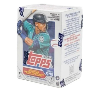 2023 MLB Topps Series One 1 NEU+OVP Blaster Box 7 Packs new Baseball Karten  - Bild 1 von 1