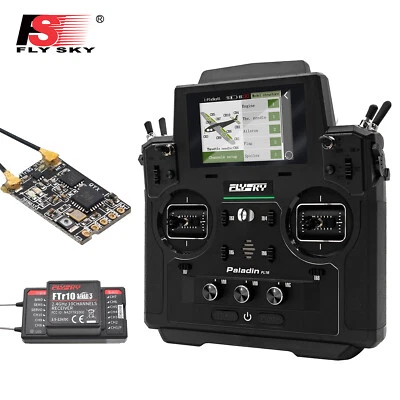 Flysky Paladin PL18 2.4G 18CH RC Transmitter FTr10 FTr16S Receiver for FPV Drone - Image 1 of 4
