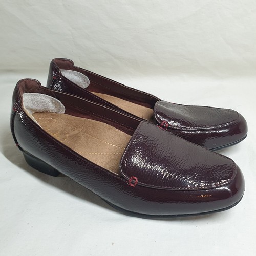 Mocassini Clarks Flats in pelle rossa misura 3 5 larghi E