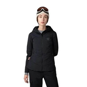 Rossignol Opside Hoodie Women's Jacket, Black, X-Small - Picture 1 of 8