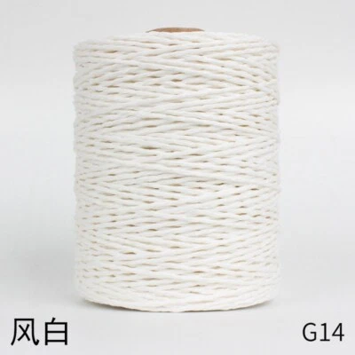 Woven Raffia Lafite  Thread Bag Rope Grass Hat Summer Line Round Cotton Raffia - Image 1 of 4