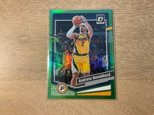 2023-24 Panini Donruss Optic Basketball Andrew Nembhard Lime Green 134/149 SP - Picture 1 of 2