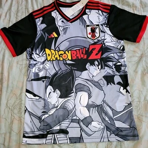 Rare Japan Soccer Jersey Goku Dragon Ball Z Concept Anime Edition S,M,L,XL,XXL - Picture 1 of 6