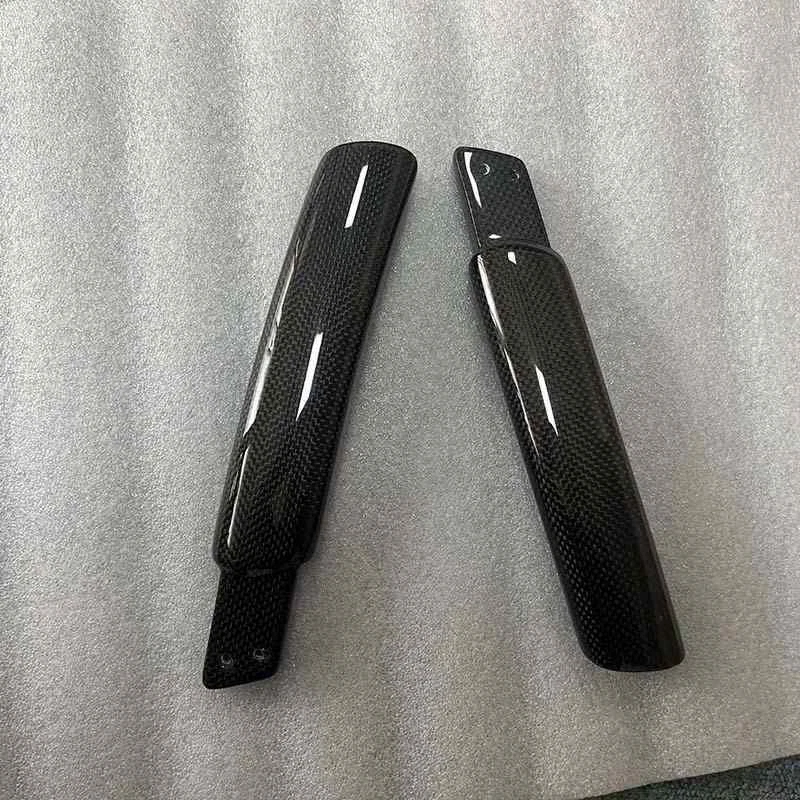 Real Carbon Fiber Interior Door Handles Replace for Audi TT TTS TT RS 2008-2014 - Image 1 of 4