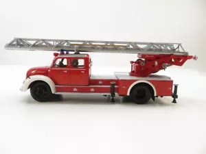 (ID0690) Minichamps 439140071 Magirus S6500 Drehleiter Feuerwehr Stuttgart, 1... - Bild 1 von 7