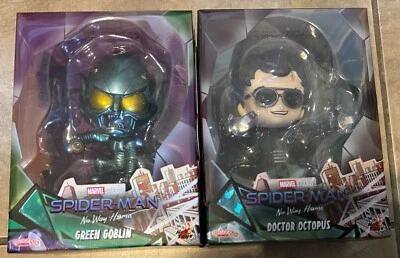 LOT Green Goblin & Dr Octopus Cosbaby Marvel Spider-Man No Way Home Figure NEW - Image 1 of 4