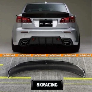 For LEXUS IS350 IS250 ISF 2006-2013 Wald REAL Carbon HighKick Trunk Spoiler - Imagen 1 de 18