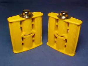 Vintage 7/16" Tricycle Pedals with caps, Elgin Colson Murray Huffy Amf Ross nos - Picture 1 of 11