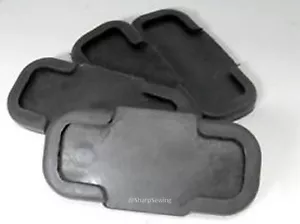 Cuscini per gambe in gomma per supporti per macchine da cucire industriali - 4 pz. Set - Foto 1 di 1