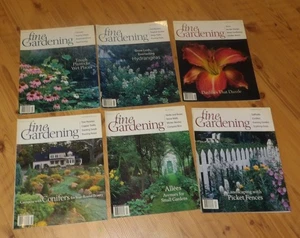 Taunton's Fine Gardening magazines 1997 issues no 53,54,55,56,57,58 - Foto 1 di 7