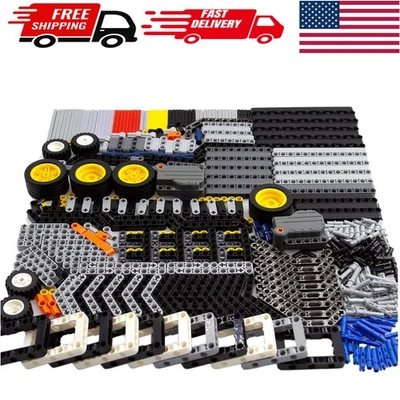 Piezas creativas de juguete técnico de 413 piezas - bloques de enclavamiento para proyectos infantiles Foto 1 de 4