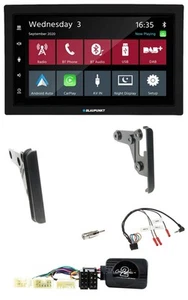 Blaupunkt 2DIN Lenkrad USB Bluetooth DAB Autoradio für Toyota RAV 4 2001-2005 - Bild 1 von 11