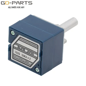 JAPAN ALPS RK27 2x50KA Dual Stereo Attenuator Volume Potentiometer Hifi DIY 1PC - Picture 1 of 3