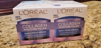 2 L'OREAL COLÁGENO RELLENO HIDRATANTE - HIDRATANTE DIARIO - 1,7 oz - ENVÍO GRATIS  Foto 1 de 4