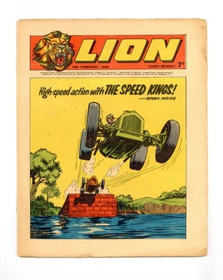 Lion 3rd Series Feb 10 1968 FN/VF 7.0 - Image 1 of 2