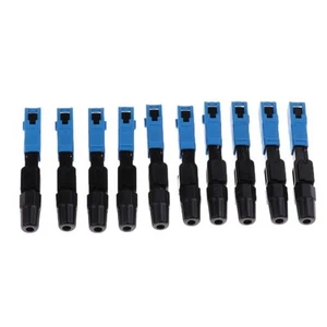 10 Pièces SC/UPC-P Monomode Câble Fibre Verre Connecteur Rapide Adaptateur Rapide - Photo 1/6