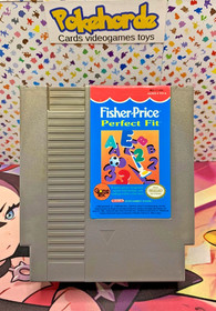 Fisher Price Perfect Fit (Nintendo NES, 1990) - Cart Only