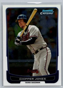 2012 Bowman Chrome Chipper Jones #34 - Picture 1 of 2