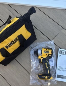 NEW DEWALT 20V 1/4 Brushless Impact Driver With New Dewalt Bag DCF809 - Picture 1 of 3