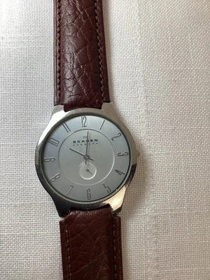 SKAGEN Denmark Wristwatch, Has New Battery, New Watchband- Works, T433XLSL1 - Image 1 of 4