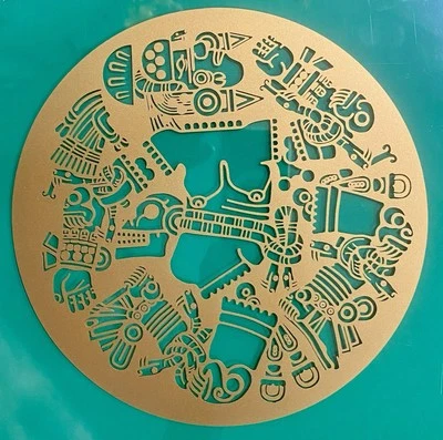 Aztec Moon Goddess, Coyolxauhqui, Sticker/Decal Vinyl, Laptop, Wall, Helmet - Image 1 of 4